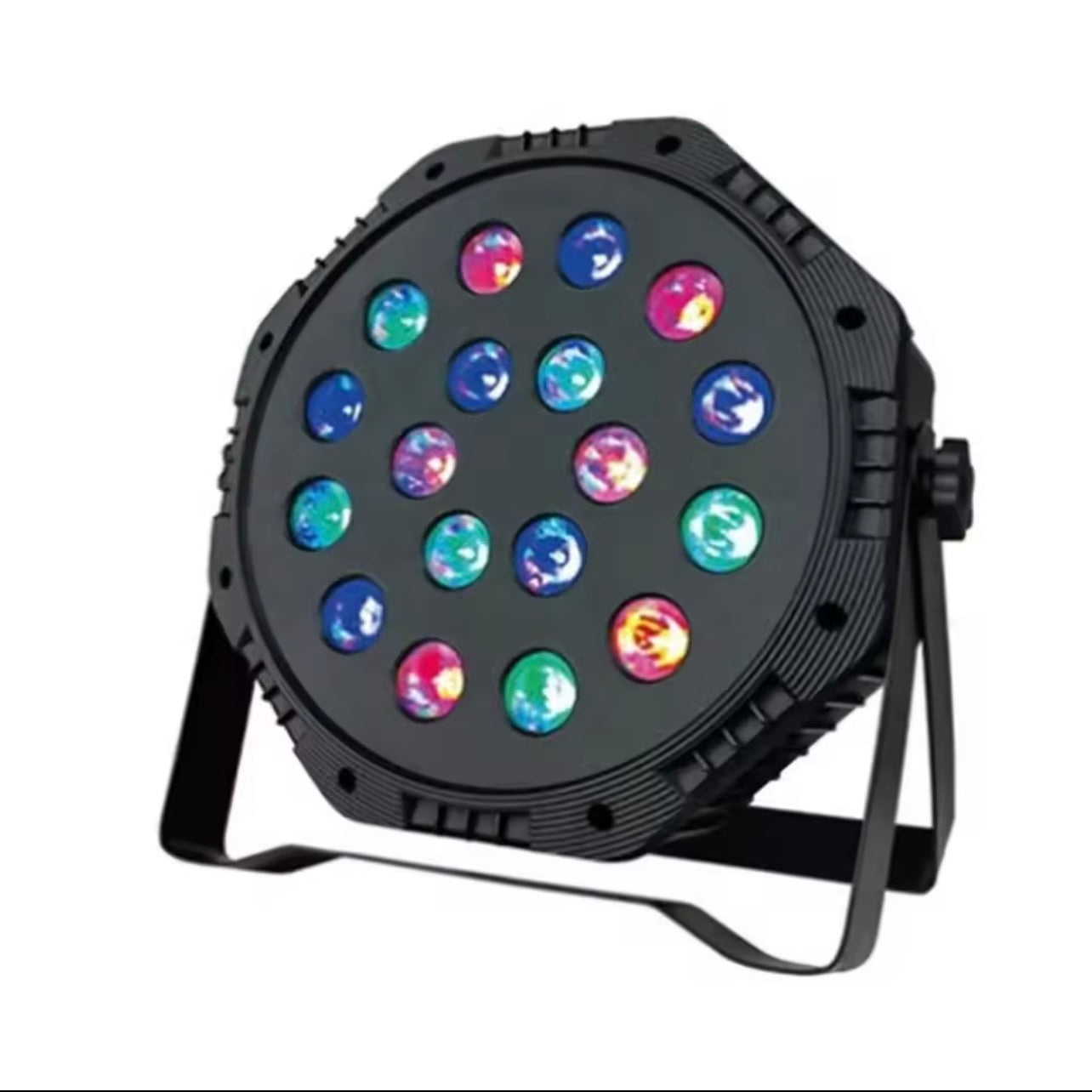 LED 18-Particle Sound-Control Par Light – 36 Color Stage & Party Light