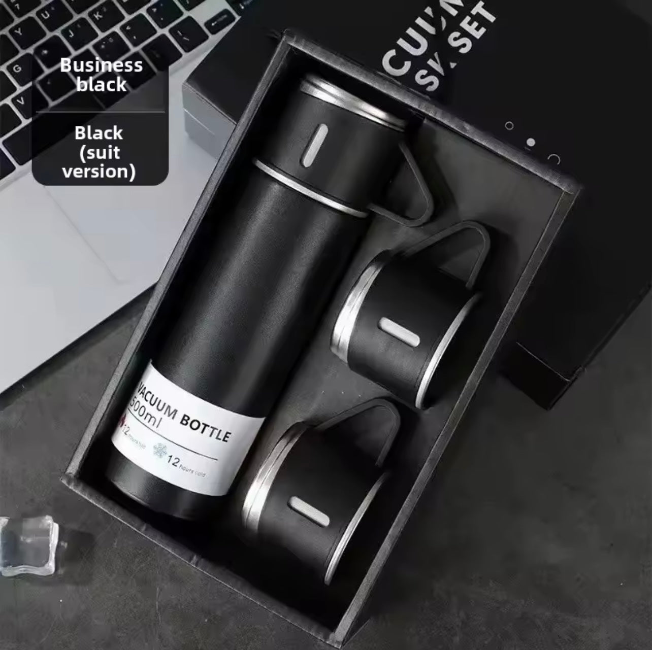 500ml Stainless Steel Insulated Water Bottle - Sleek, Modern Design for Office, Students & Hunters, 304 Stainless Steel,