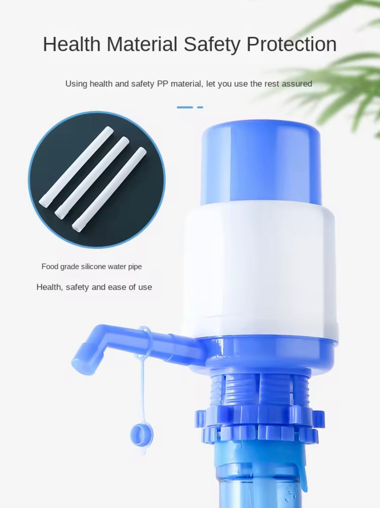 1pc Hand Operated Water Dispenser, Manual Water Dispenser, Automatic Water Dispenser for Bottled Water, Water Dispenser, Pump, And Suction Device