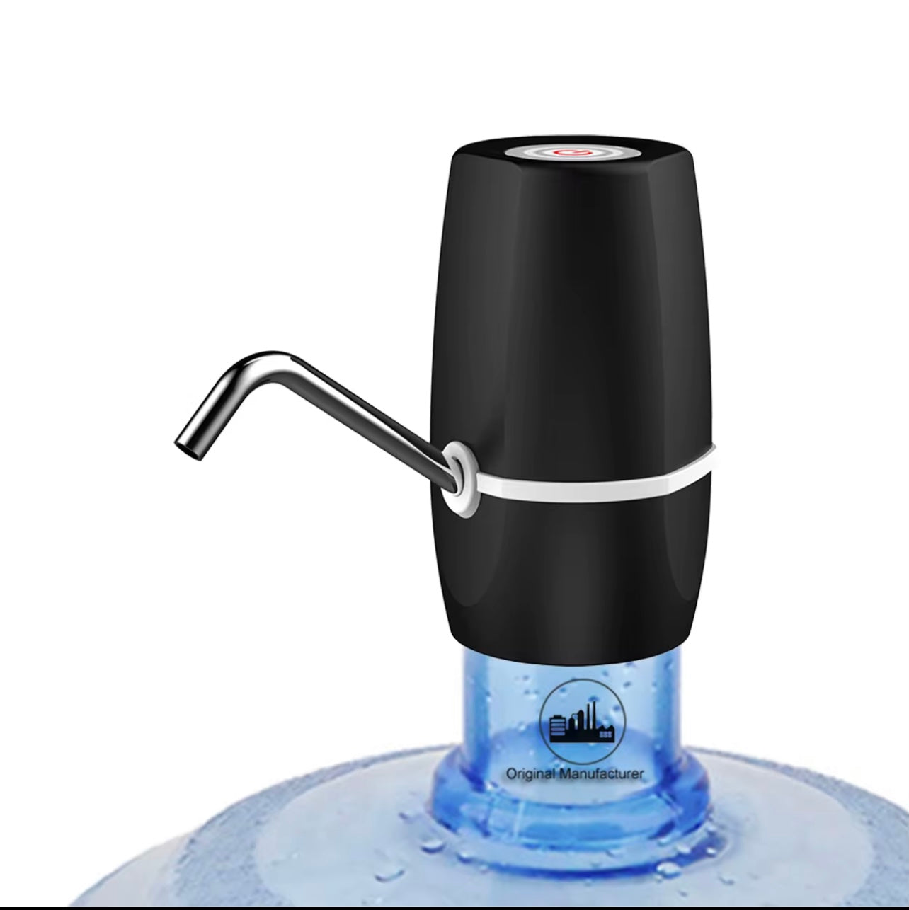 USB Rechargeable Electric Water Dispenser – Portable Drinking Fountain with One-Button Operation