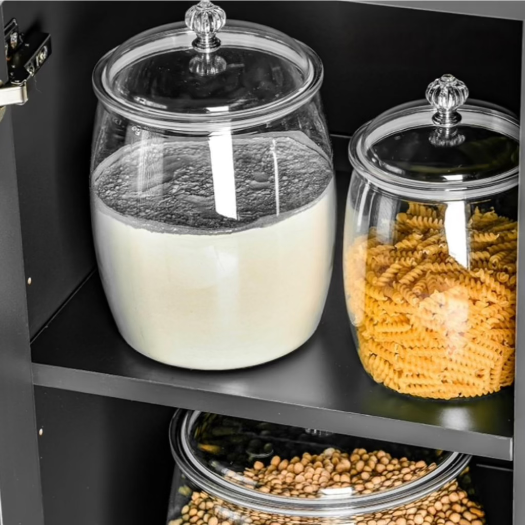 Elegant Acrylic Food Storage Jar - Okka Online
