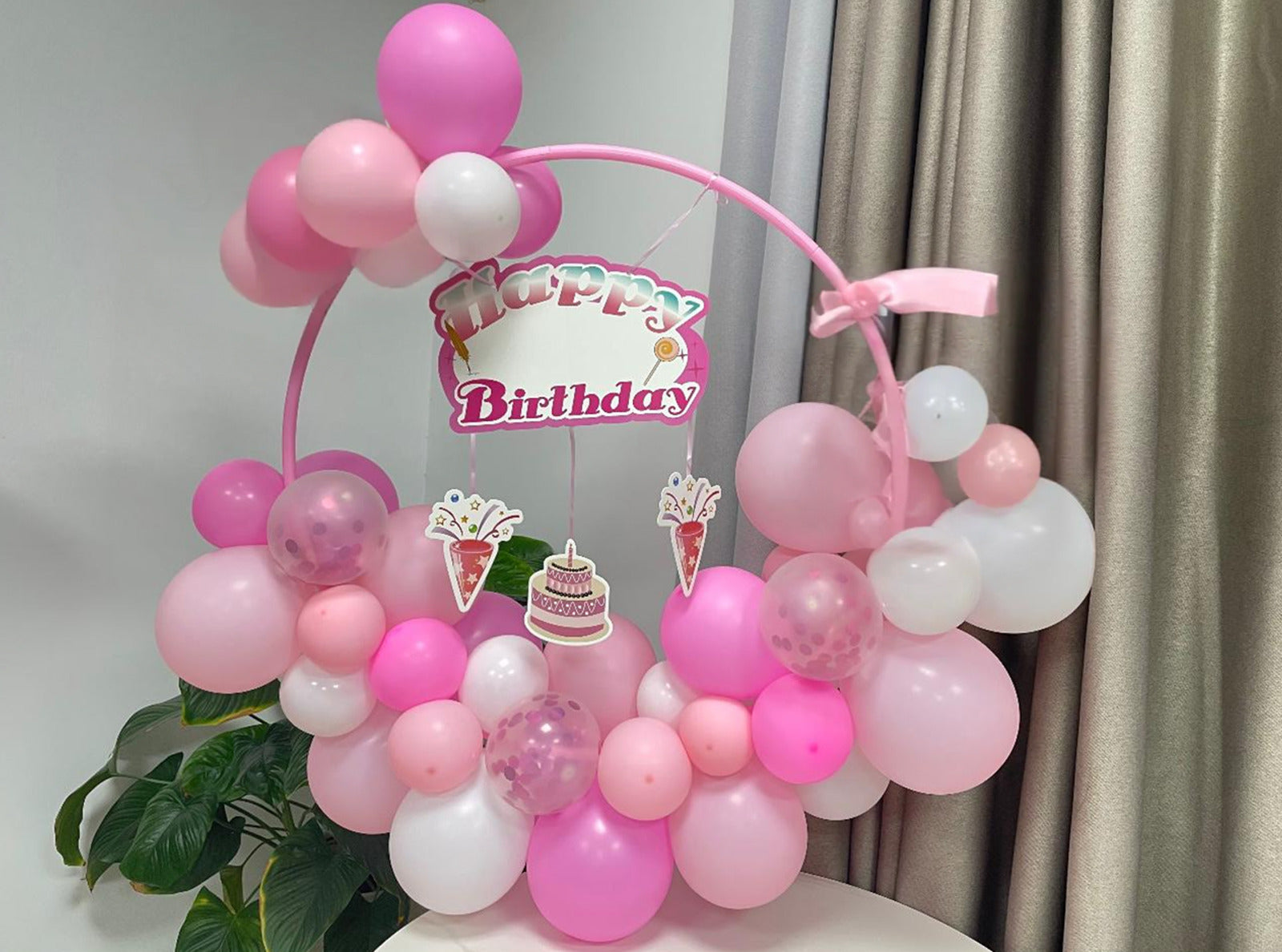 Balloon Balloon مجموعة 64 جهاز كمبيوتر شخصي زخرفة الأطفال لحفلات عيد ميلاد لا تنسى ..