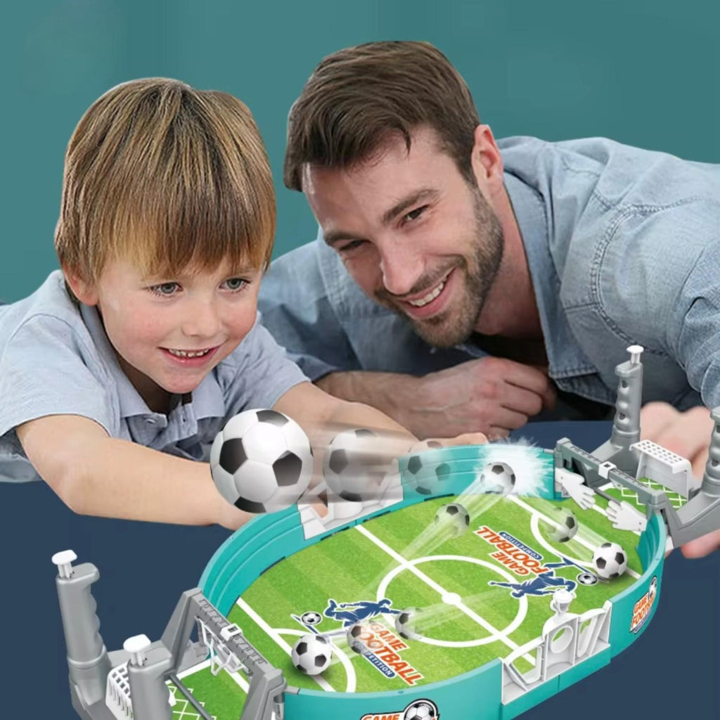 Table Football Soccer Board Game - Dual-Player Competitive Interactive Tabletop Football Game, Portable Design & Durable Construction, Educational Sports Toy,