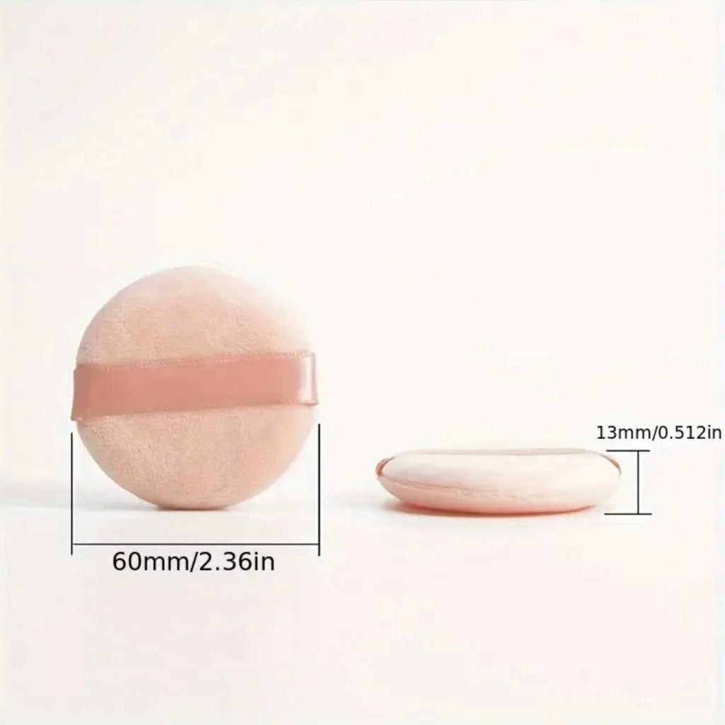 6 pcs - Pack Beauty Blender Cushion Puffs - Soft, Flexible & Elastic Makeup Sponge Applicators with Beige - Non-Toxic, for Foundation, Concealer, Powder - Ideal for Wet/Dry Use with or without Makeup - Salon & Home Use..