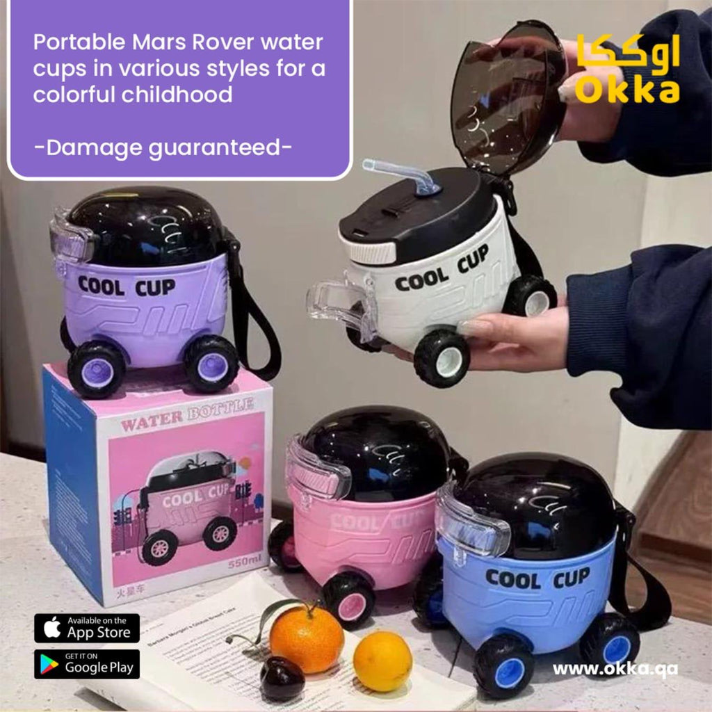 550ml RoveR Dual-Use Straw Cup with Leak-Proof & Drop-Resistant Design Food-Grade PC Material, Perfect for Outdoor Adventures, Hiking, and Back-to-School Essentials, Outdoor Drinkware  Adventure Themed Cup Durable Drinkware,Water Bottle