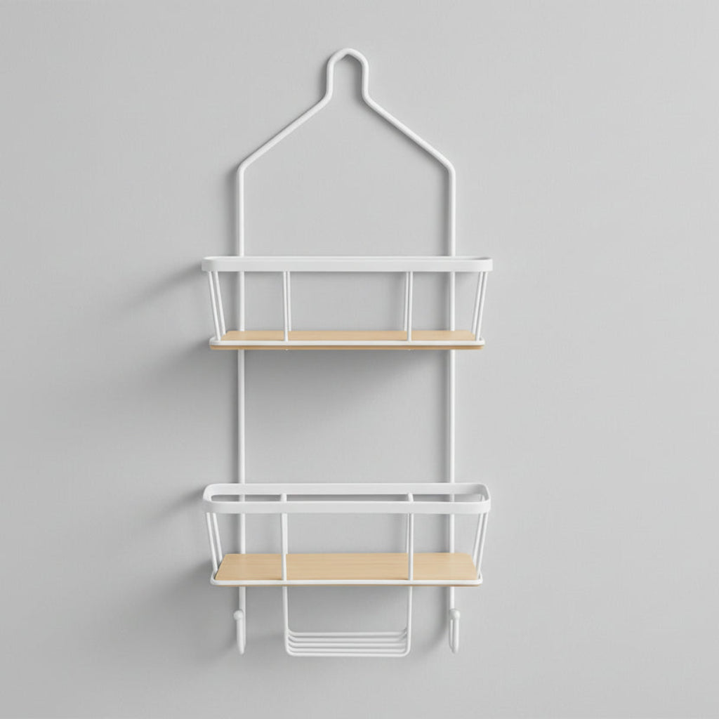 منظم رف دش من نوع خطاف معدني مثبت على الحائط مكون من 3 طبقات