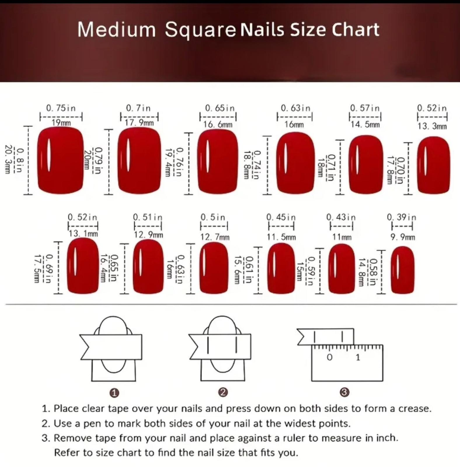 مجموعة أطراف أظافر قصيرة على شكل لوز مكونة من 24 قطعة - طقم مانيكير بلمسة نهائية لامعة للنساء