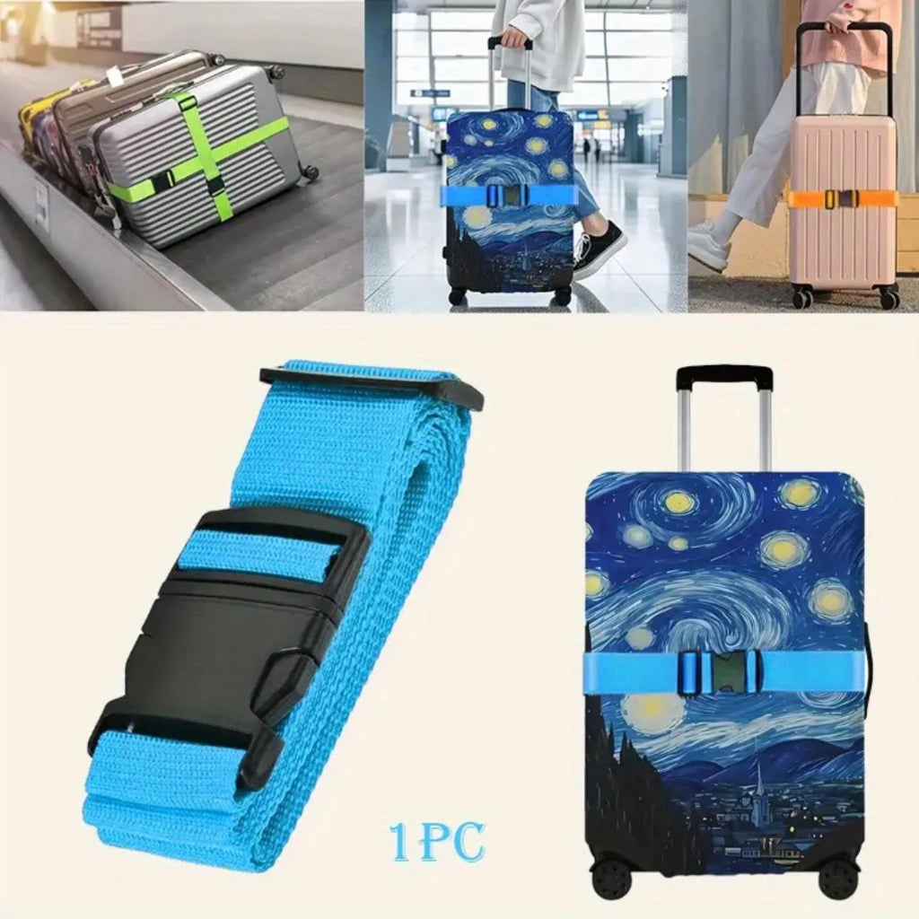 1pc Adjustable Anti-Theft Luggage Strap