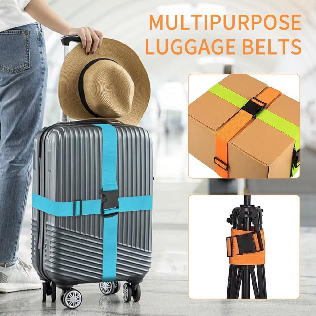 1pc Adjustable Anti-Theft Luggage Strap
