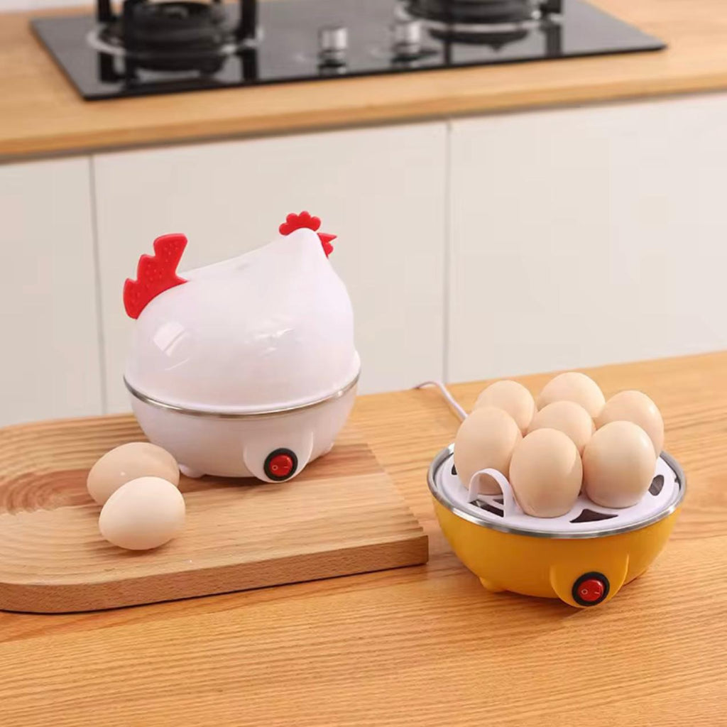 Mini Electric Egg Cooker – Automatic Rapid Egg Steamer