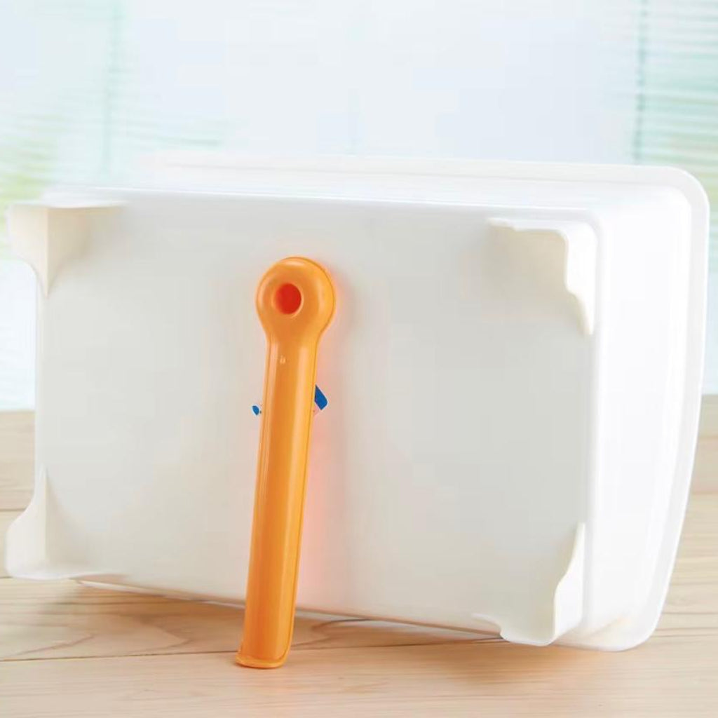 White Plastic Dish Draining Rack