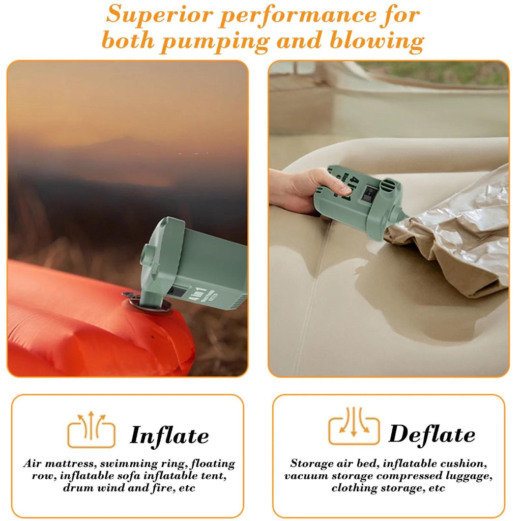 Portable Electric Air Pump – High-Pressure