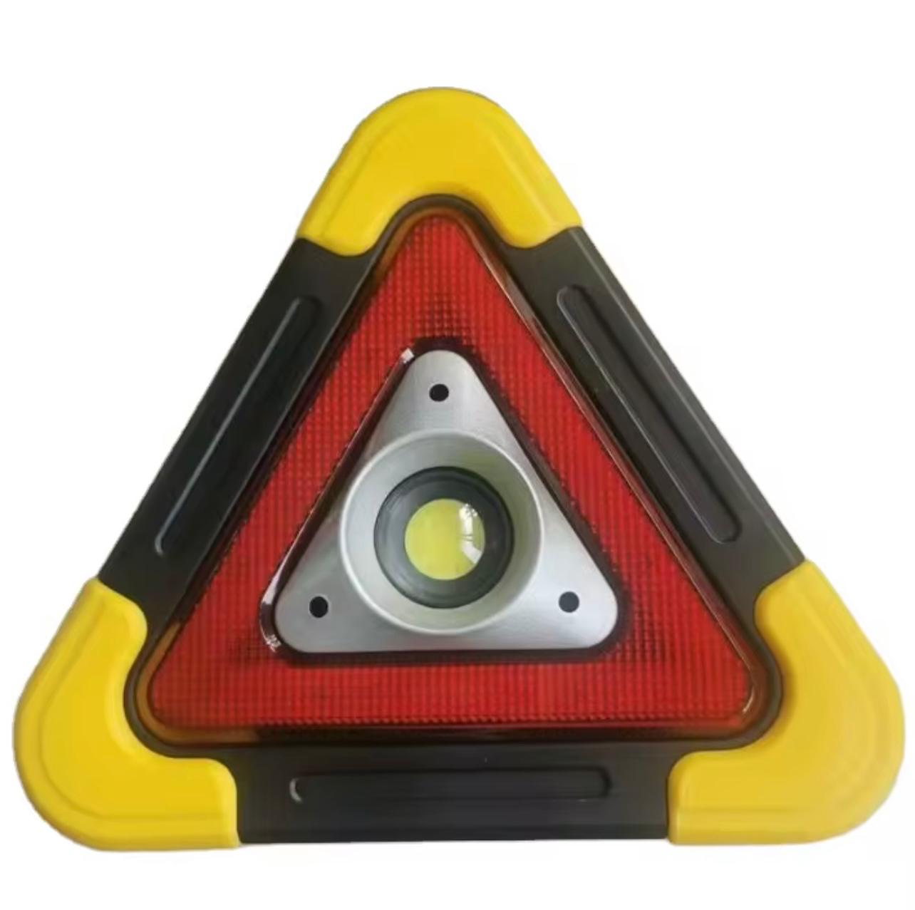 Battery Powered Triangle Emergency Lamp – Portable LED Light for Power Outages & Emergencies