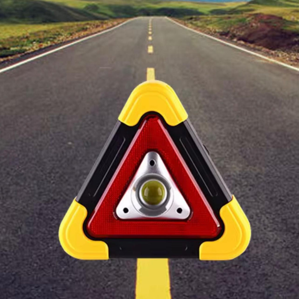 Battery Powered Triangle Emergency Lamp – Portable LED Light for Power Outages & Emergencies