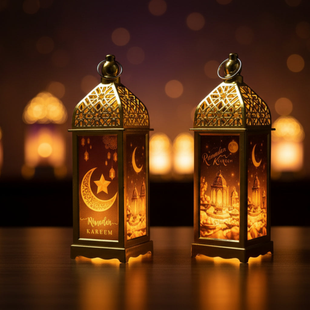 Ramadan Lantern Light Random Model – Battery Powered