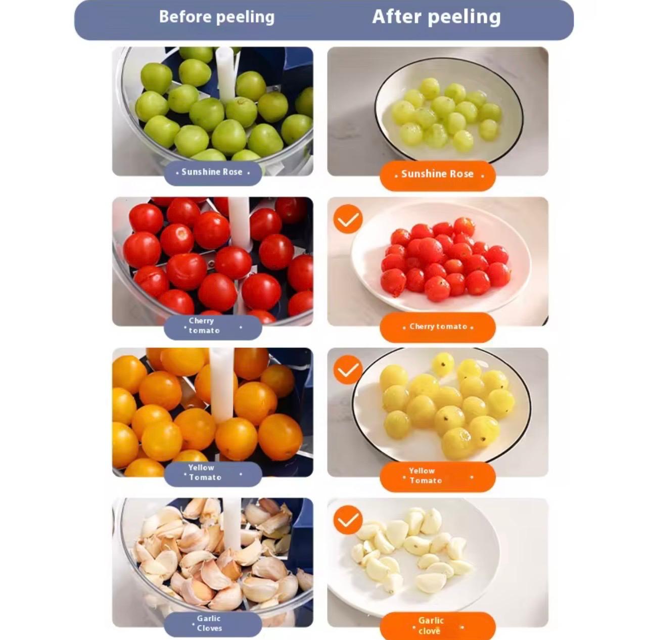 مقشرة فواكه كهربائية منزلية أوتوماتيكية – مقشرة فواكه وخضروات متعددة الأغراض