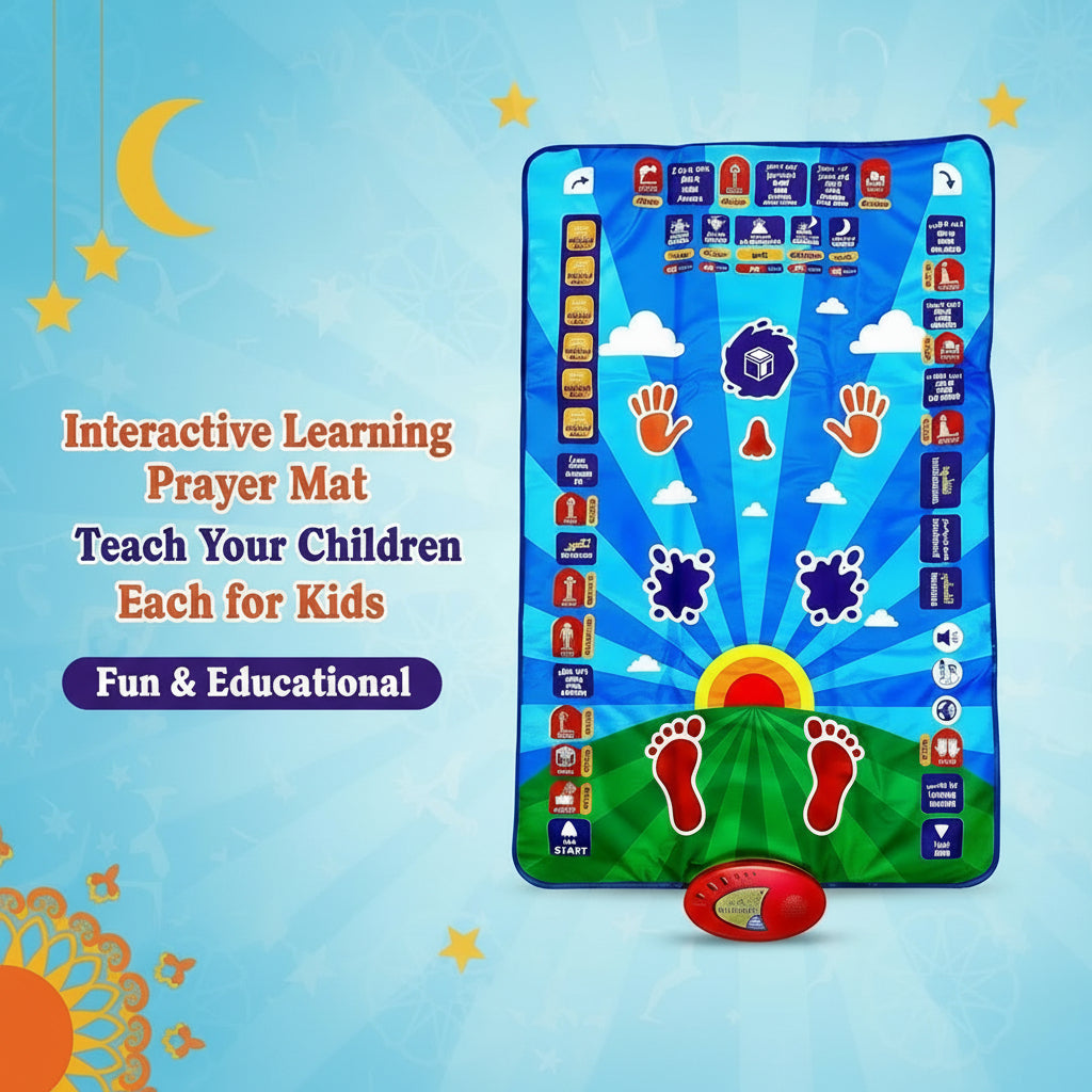 Kids Educational Smart Prayer Mat For Boys