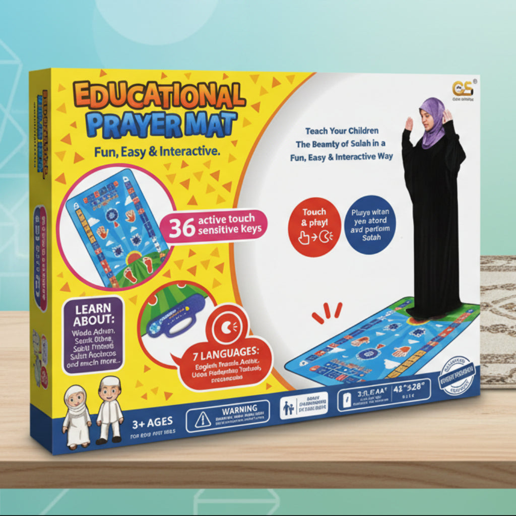 Kids Educational Smart Prayer Mat For Girls