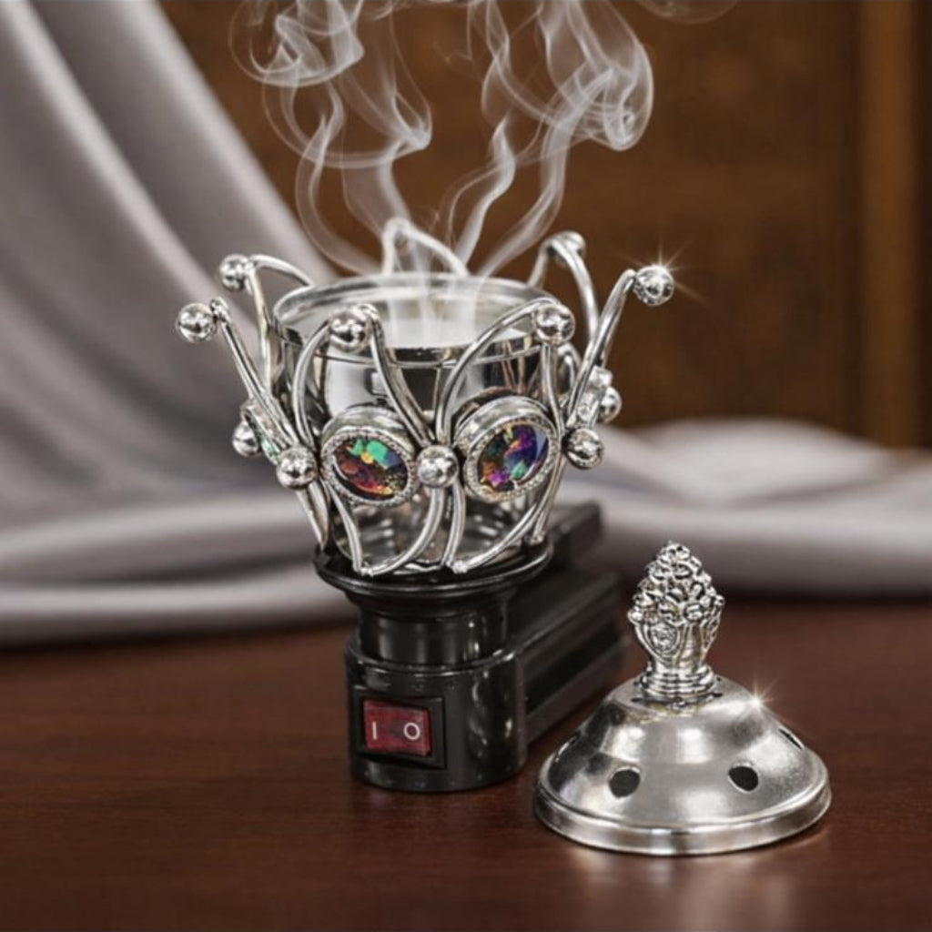 Electric Incense Burner & Bukhoor Aroma Oil Diffuser – Home Fragrance Solution