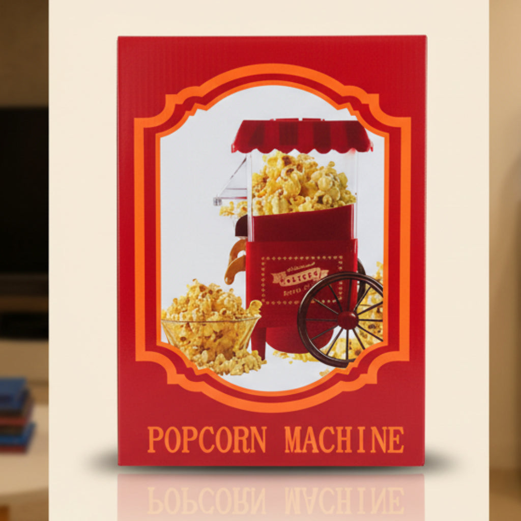 Mini Electric Popcorn Machine – Classic Car Design