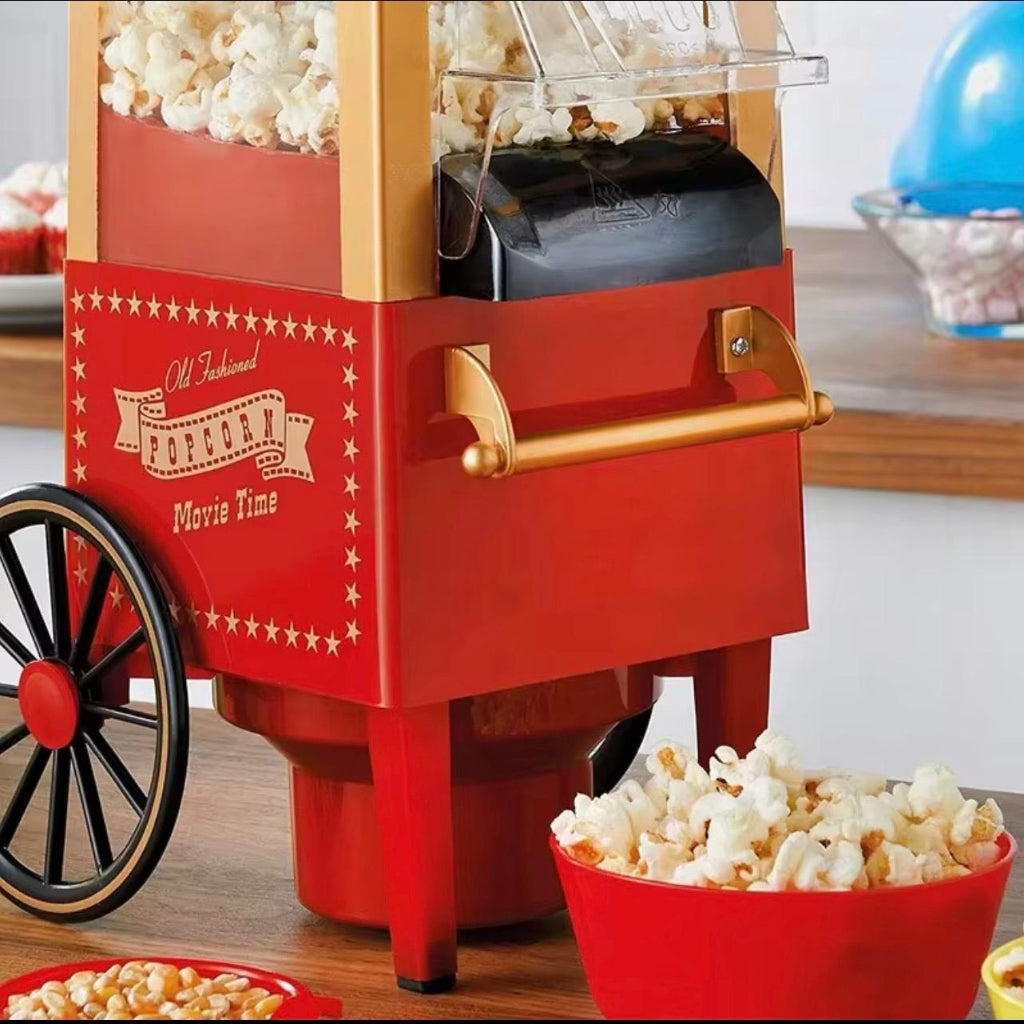Mini Electric Popcorn Machine – Classic Car Design