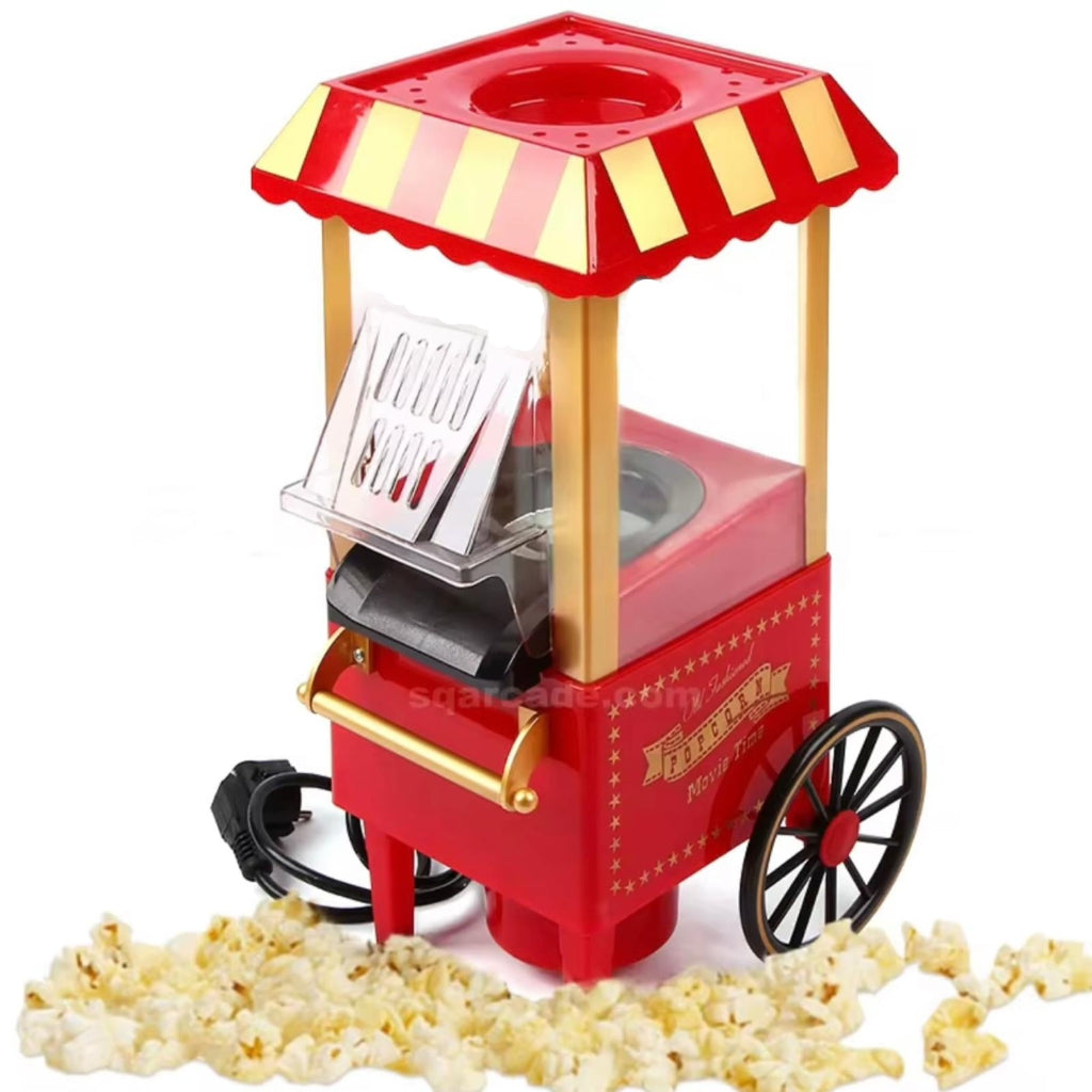 Mini Electric Popcorn Machine – Classic Car Design