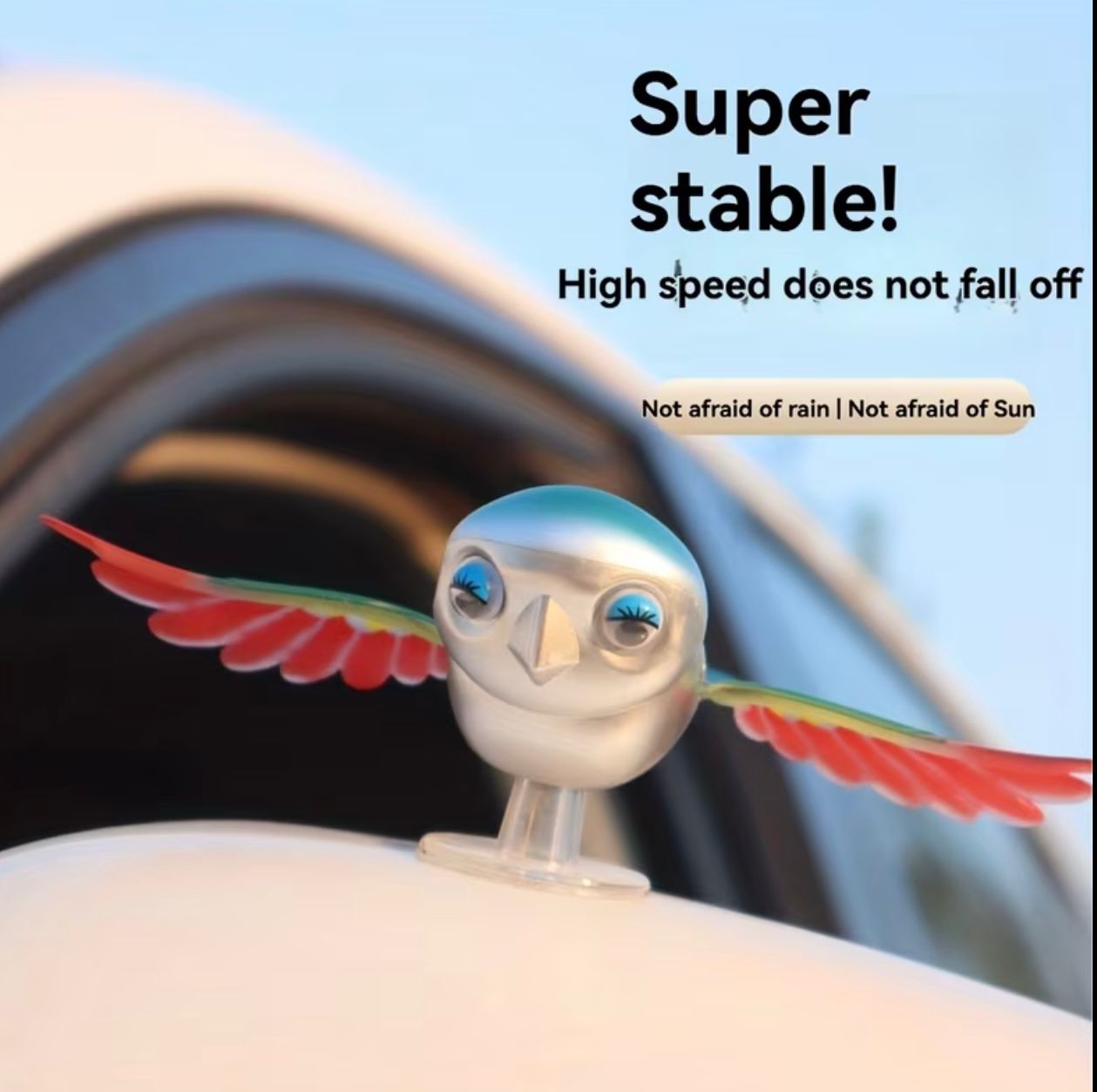 Flying Birds Motorcycle & Car Ornament