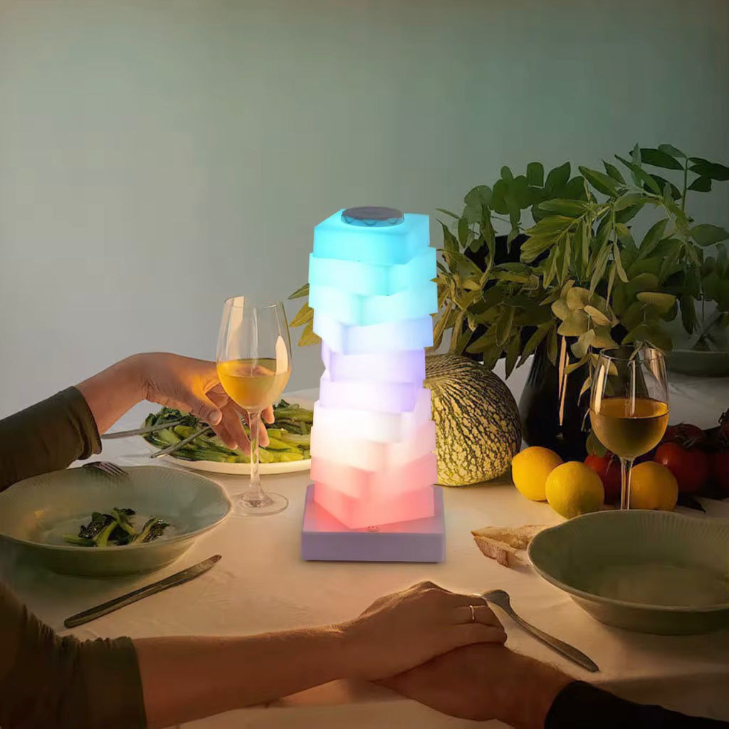 Colorful Ambient Light – Rechargeable Decorative Lamp with Adjustable Modes