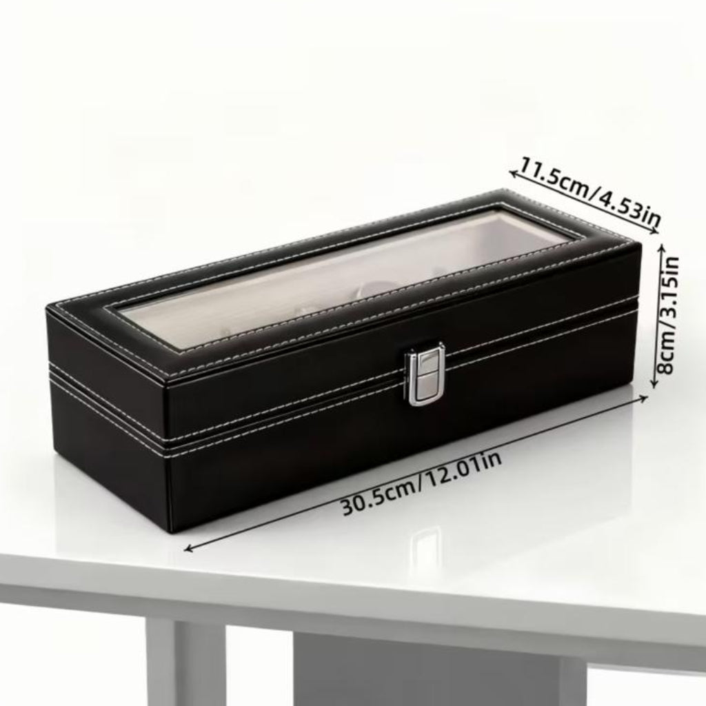 Upgraded Thick Watch Storage Box – Multi-Layer Organizer