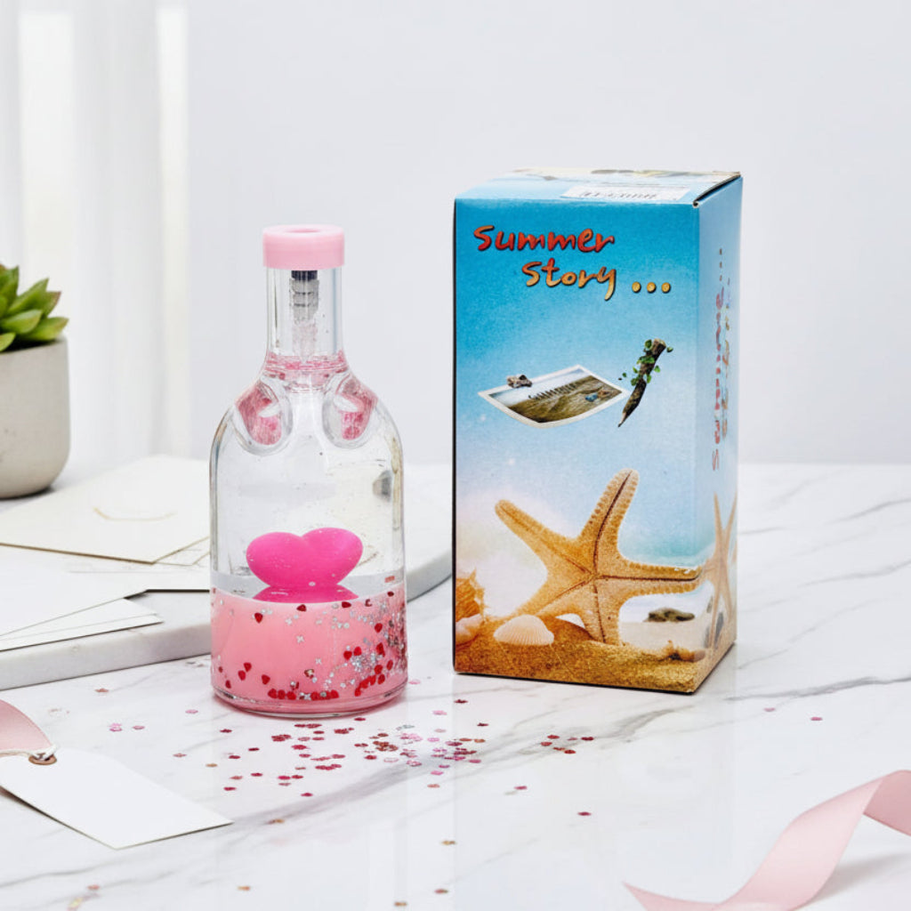 Colorful LED Desktop Bottle Decoration – Ambient Light for Home & Office