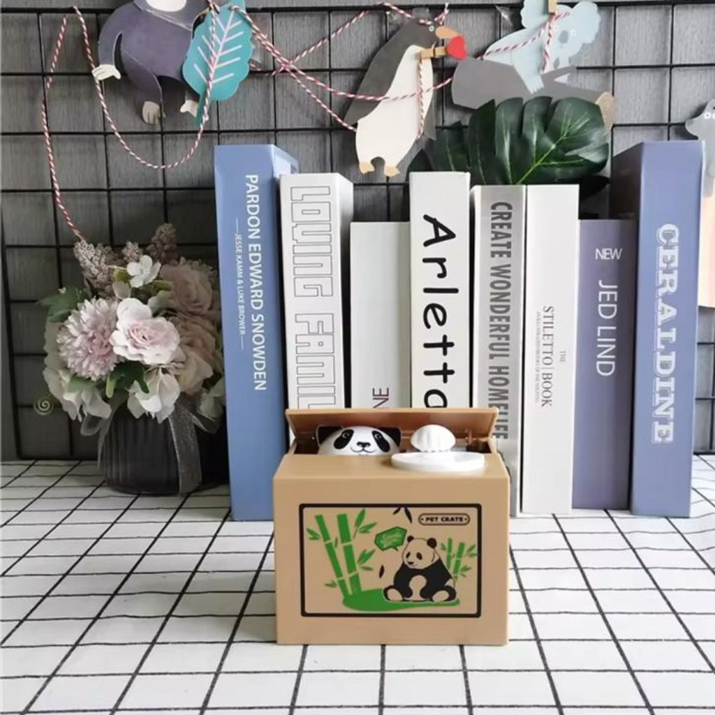 Automatic Stealing Coin Money Box – Cute Cat Piggy Bank