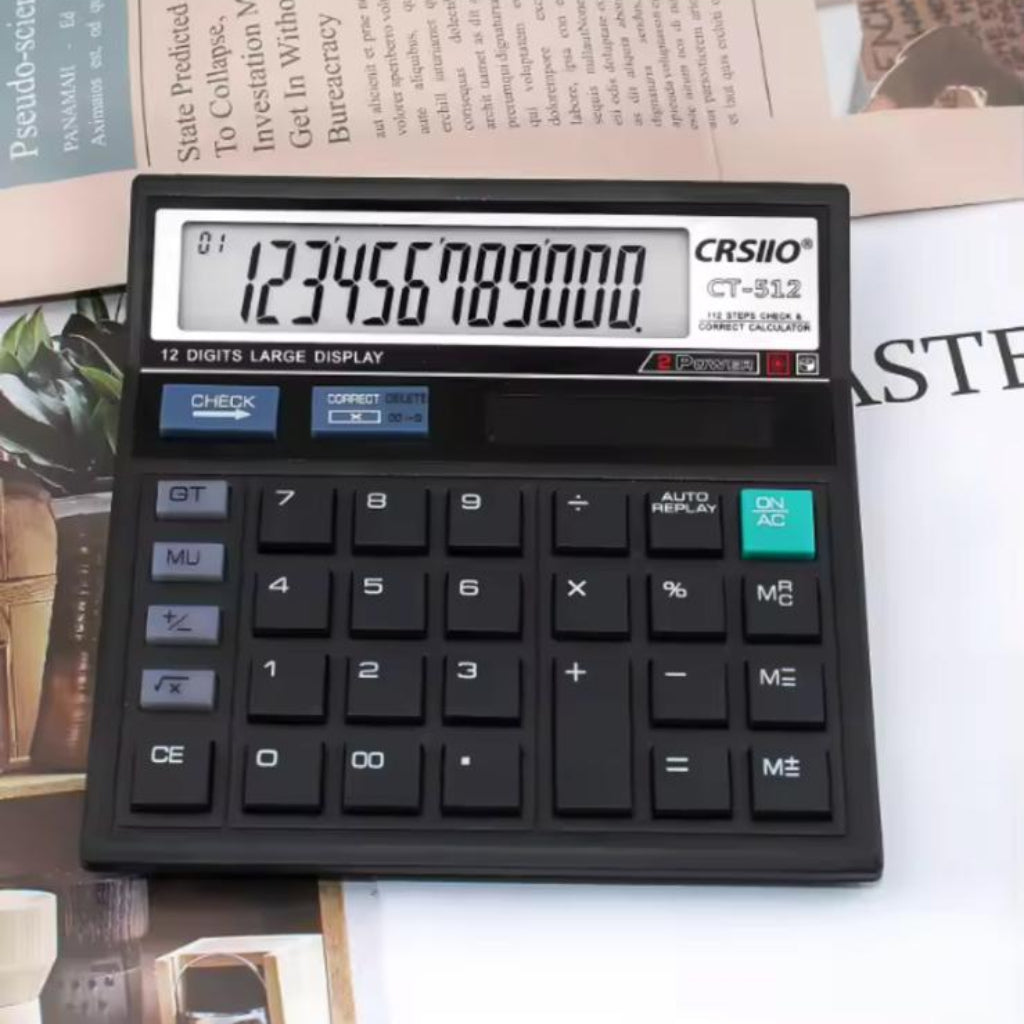 Financial & Accounting Special Calculator CT-512 – Business & Office Use