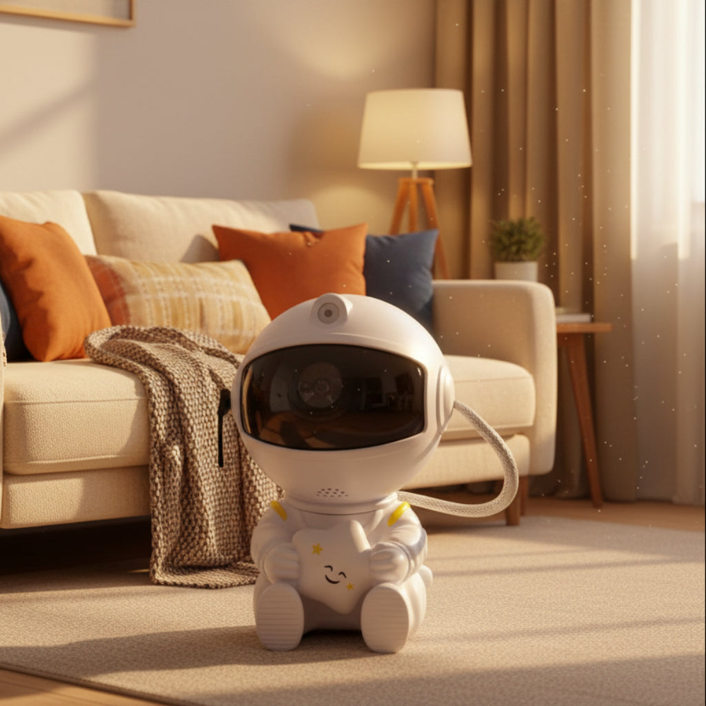 Astronaut Night Light Galaxy Projector – Baby Astronaut Starry Sky Light for Kids