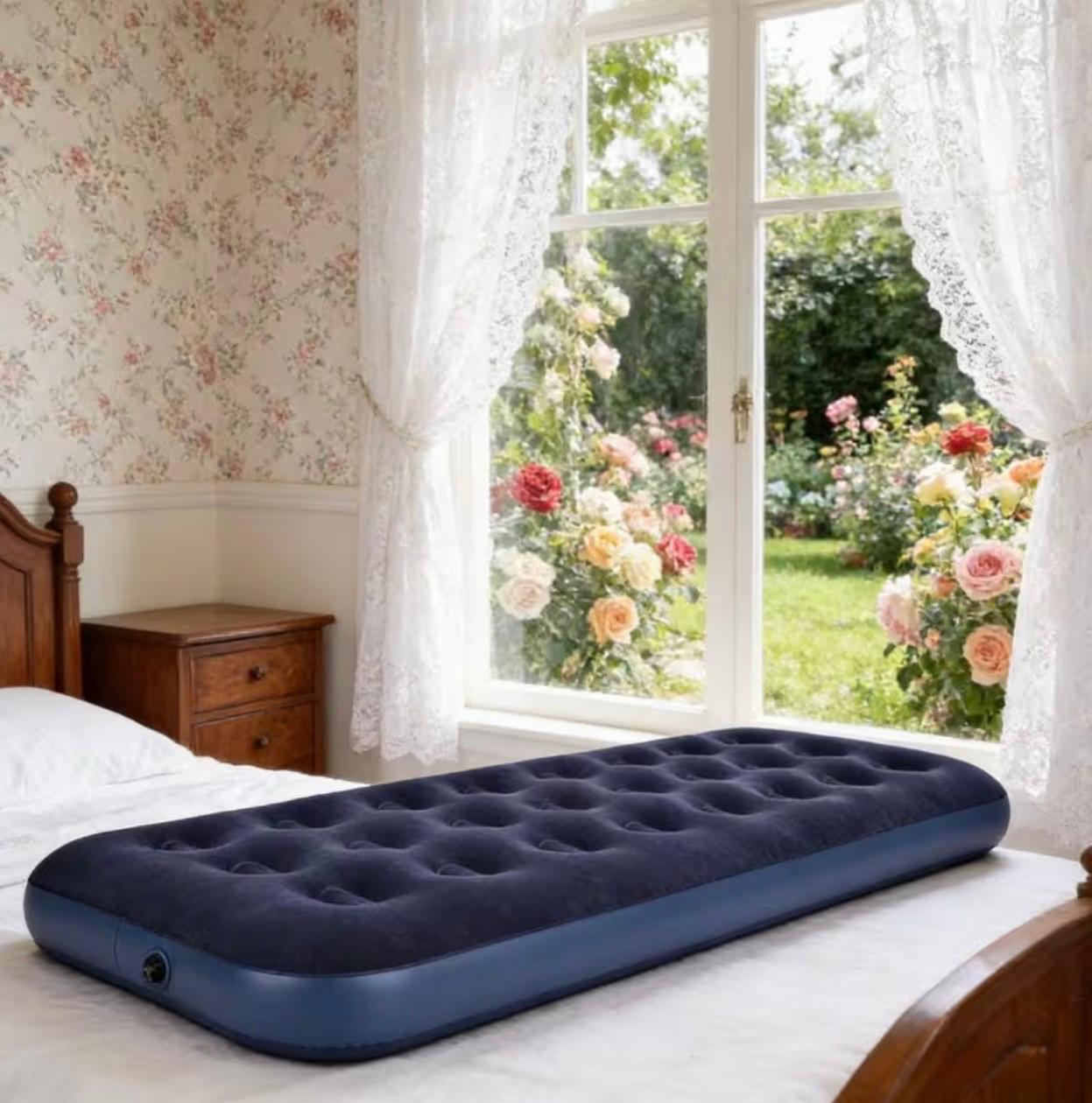 Stylish Inflatable Mattress – Lightweight & Portable