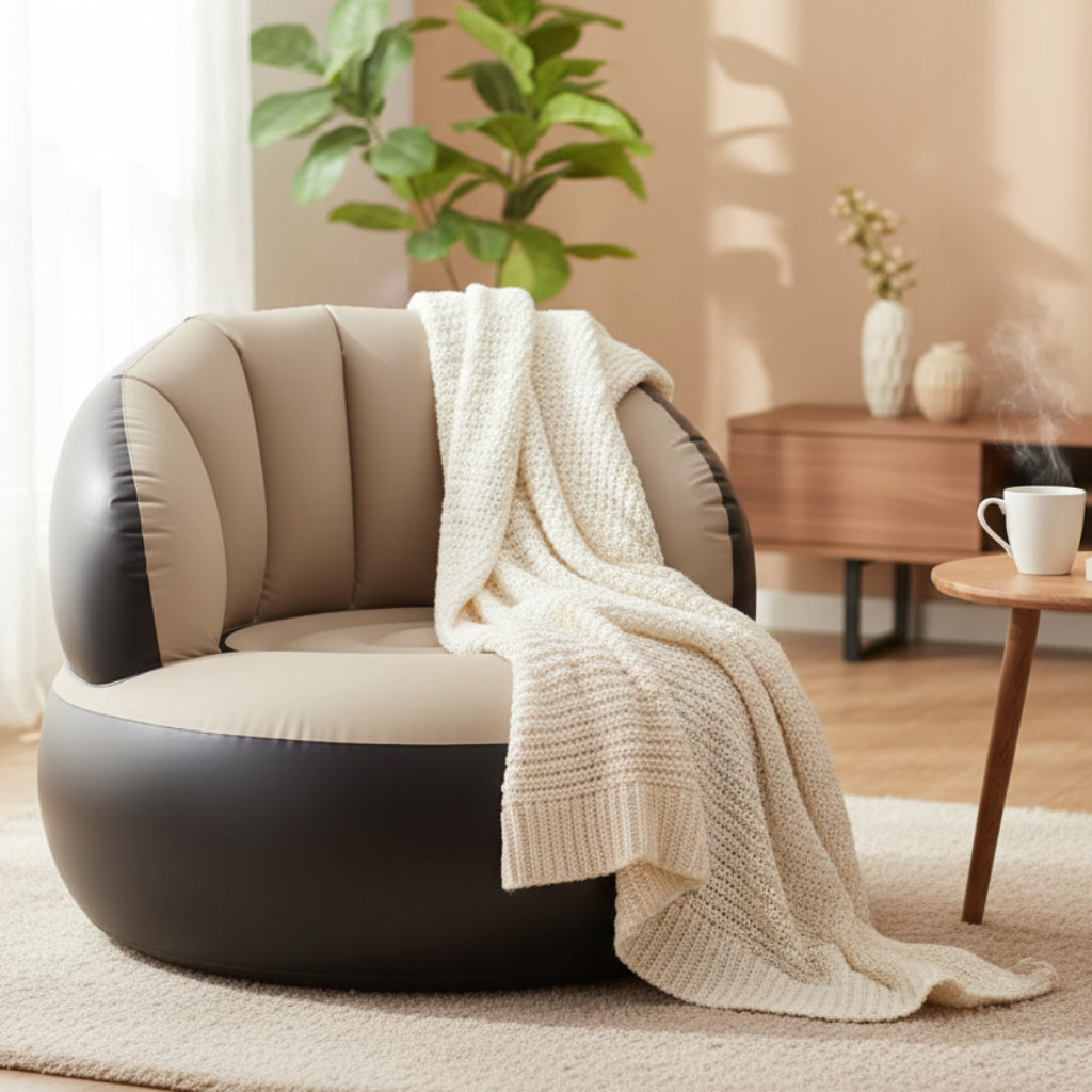 Inflatable Single-Person Sofa – Portable Lazy Chair