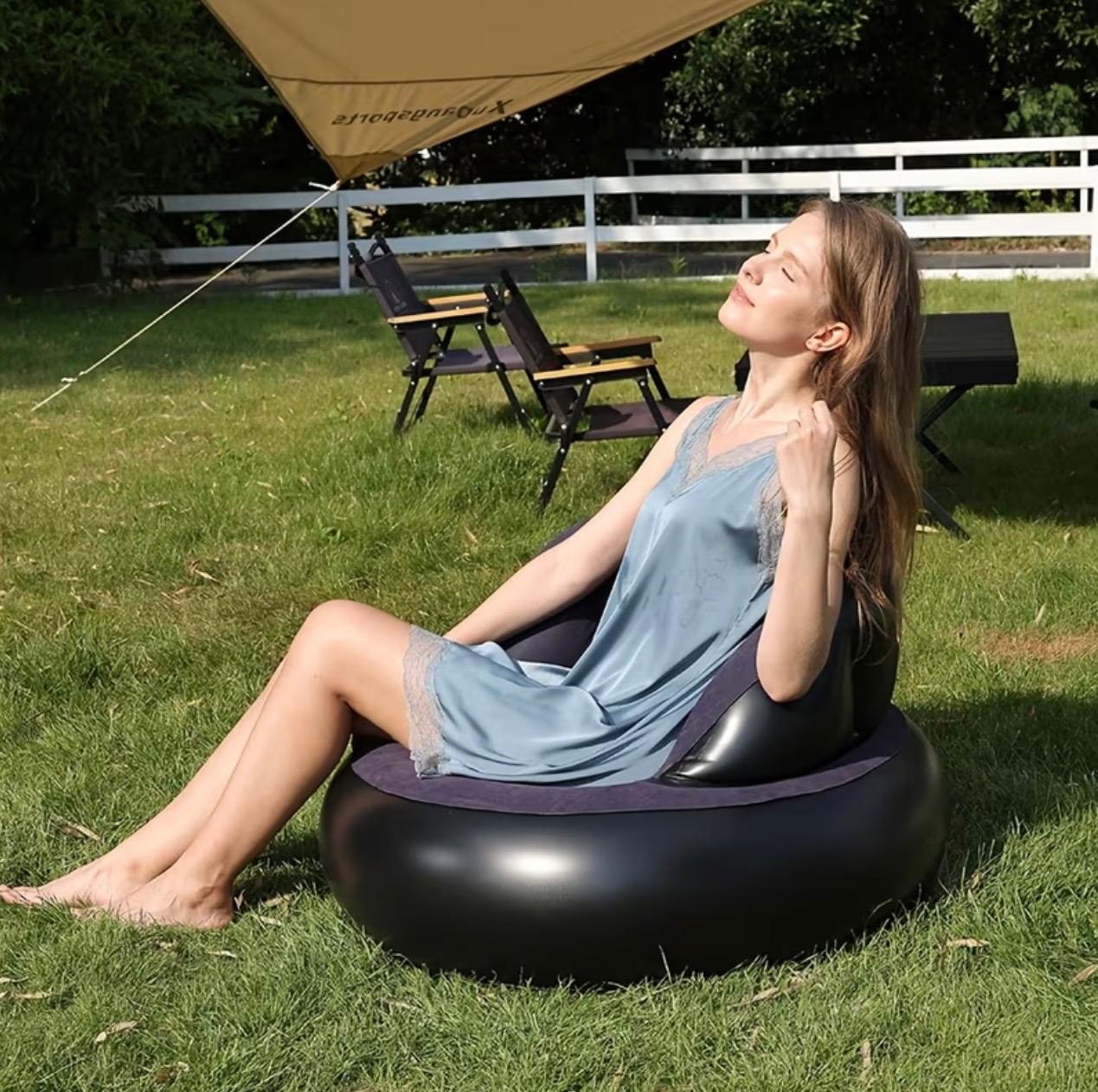 Inflatable Single-Person Sofa – Portable Lazy Chair