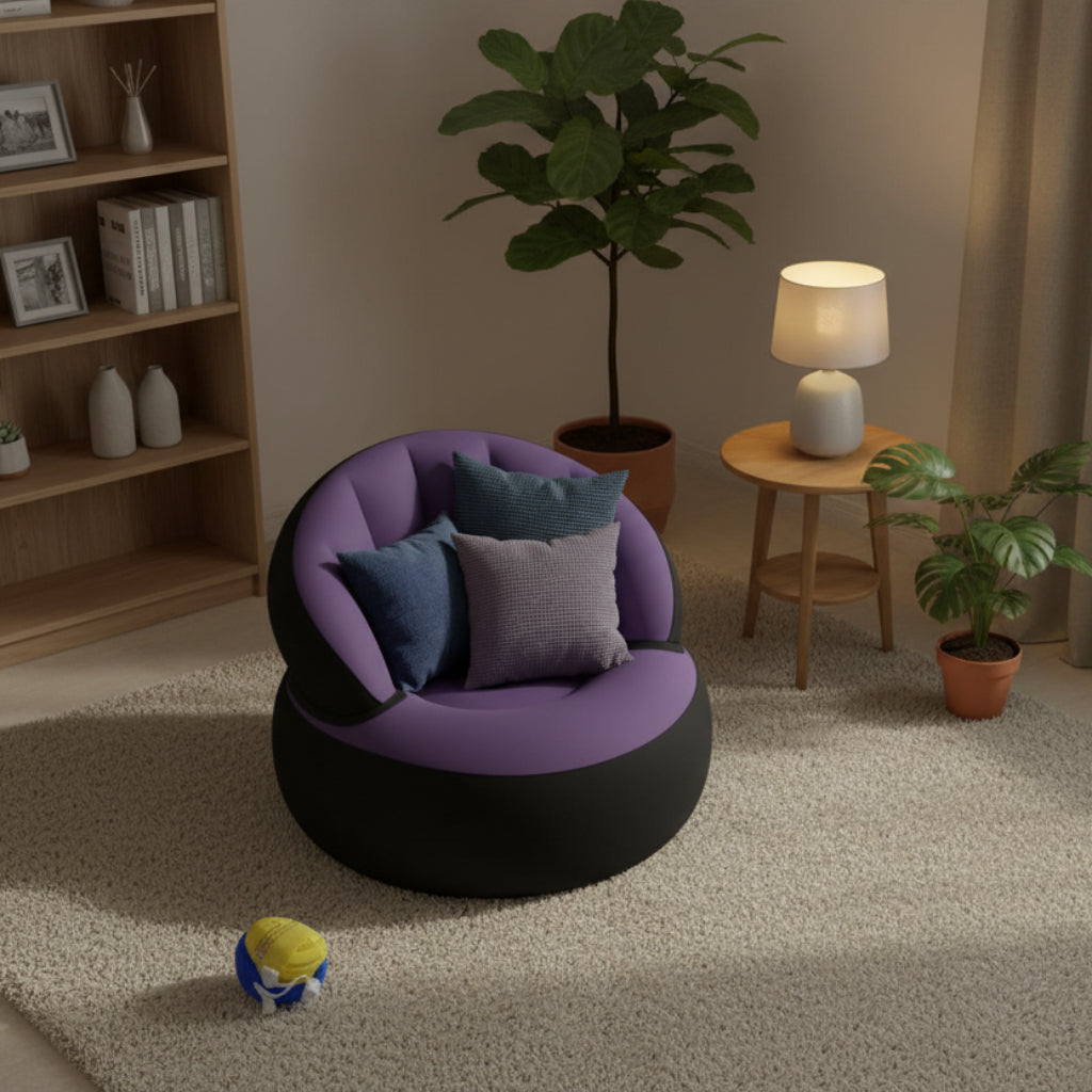 Inflatable Single-Person Sofa – Portable Lazy Chair
