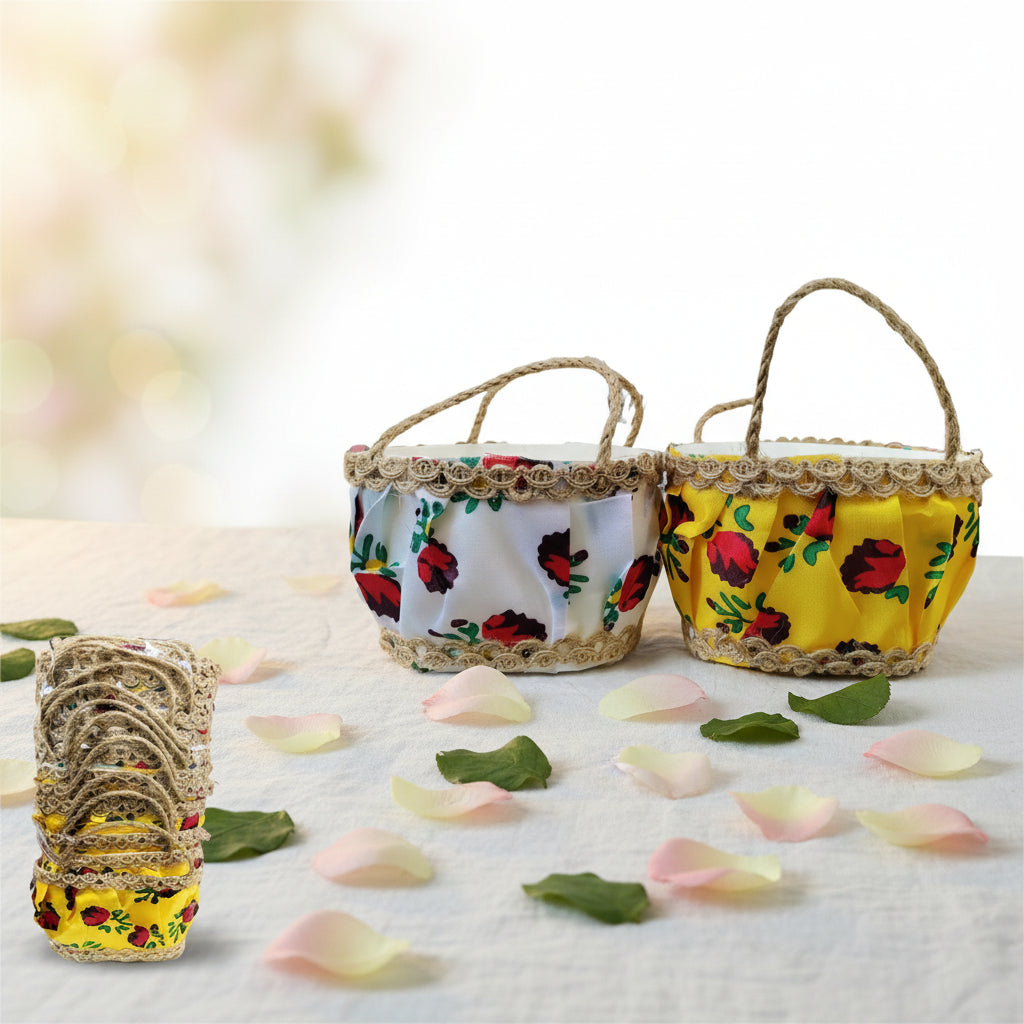 Colorful Garangao Gift Small Basket