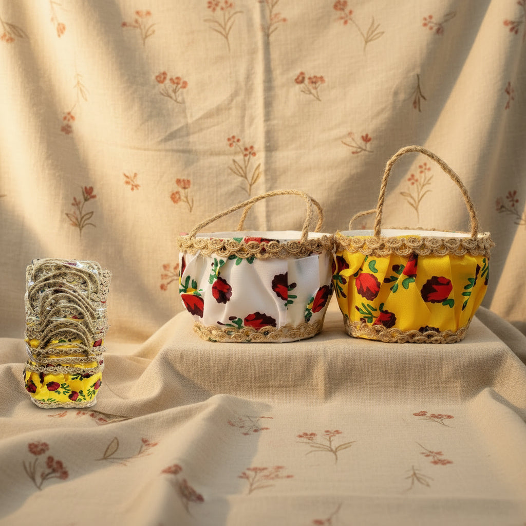 Colorful Garangao Gift Small Basket