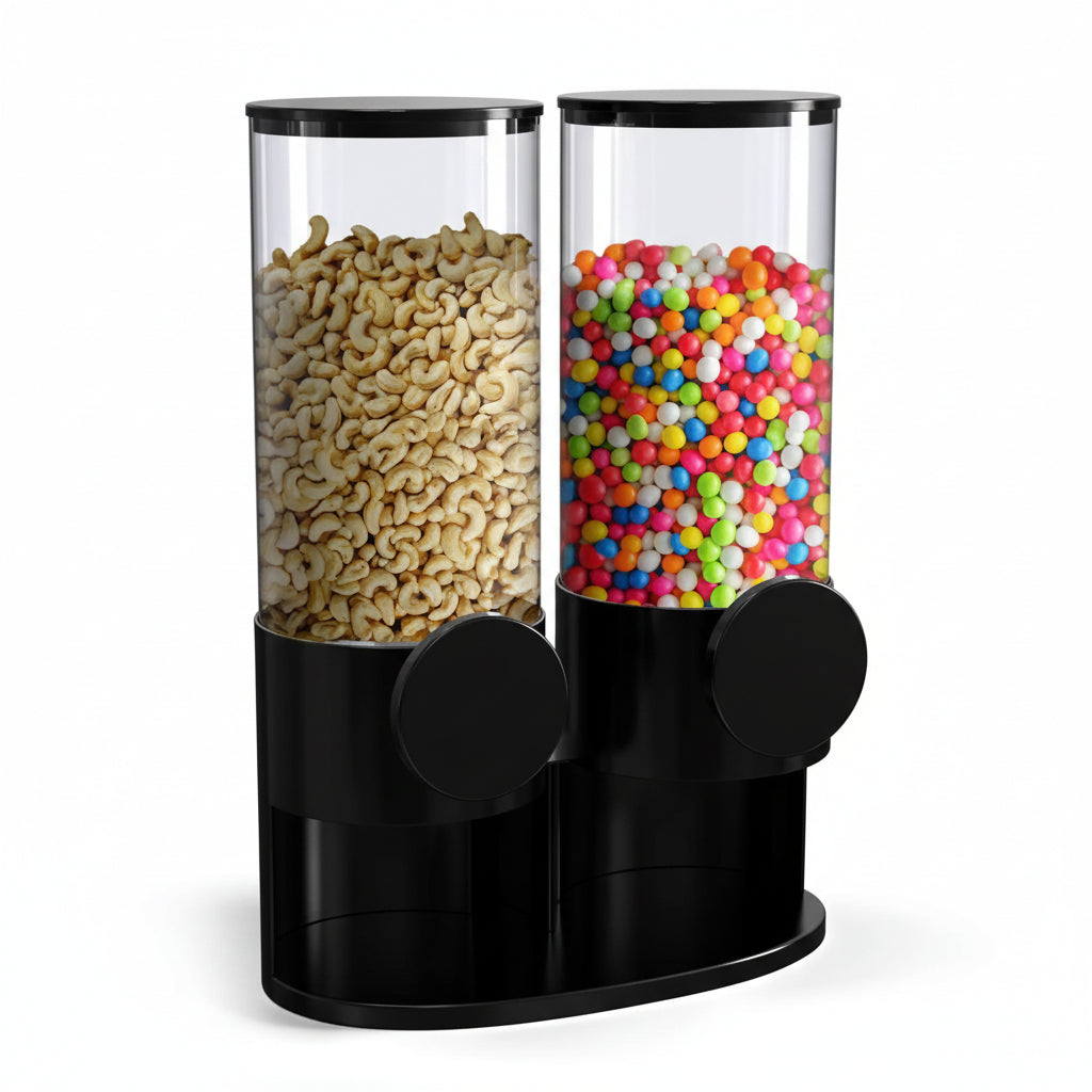 Dual Cereal & Dry Food Dispenser