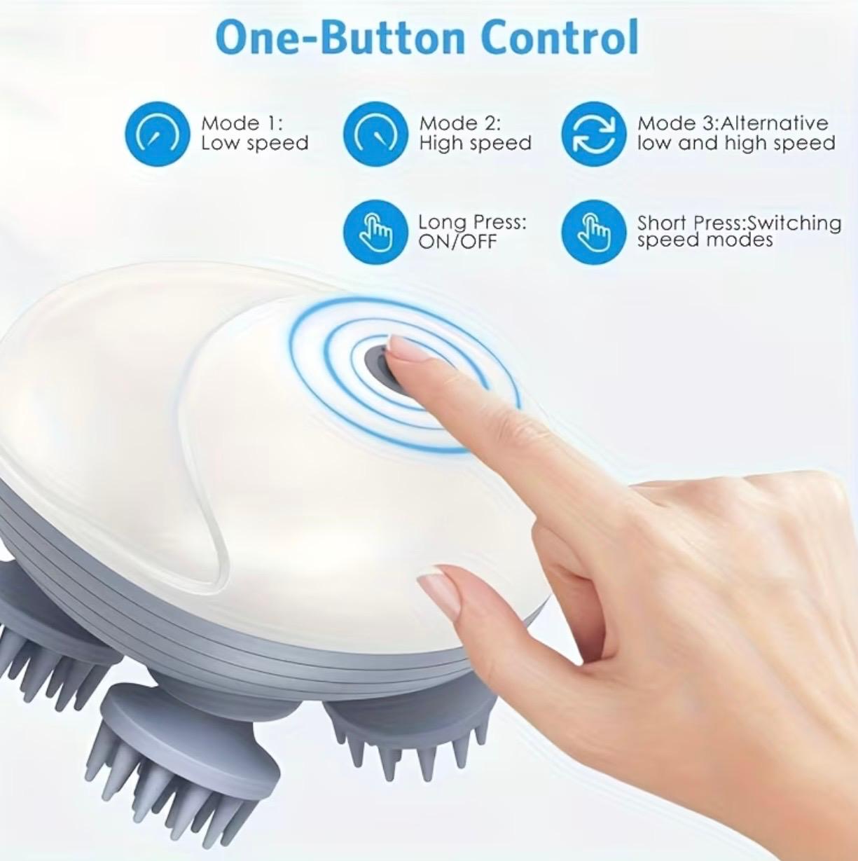 Portable Head Massager – Handheld Scalp Relaxing Massager