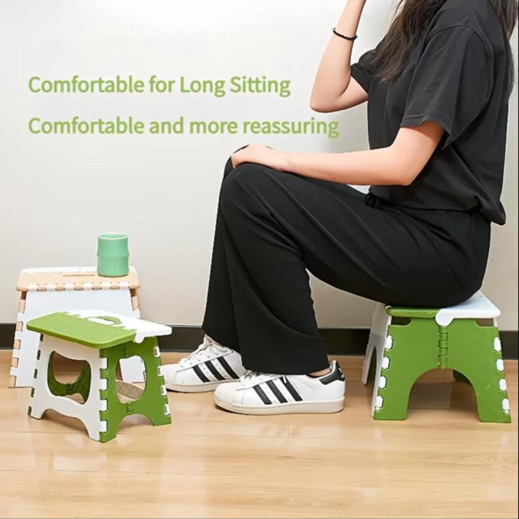 Outdoor Portable Folding Stool – Lightweight Mini Camping Seat
