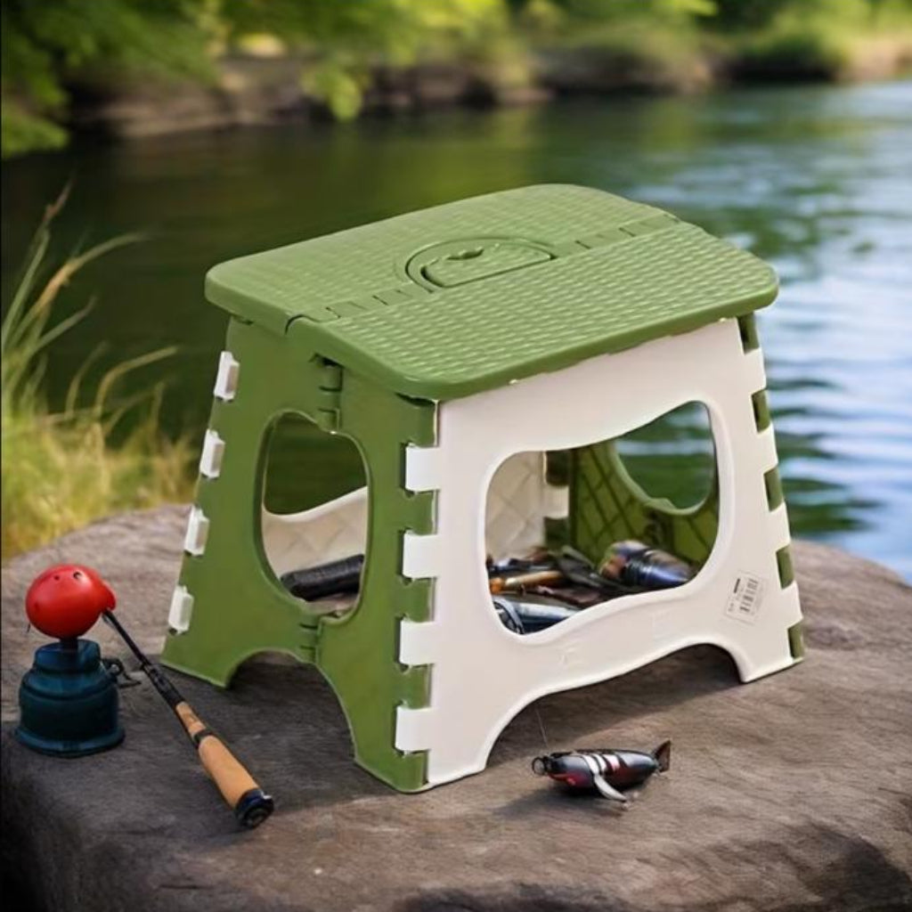 Outdoor Portable Folding Stool – Lightweight Mini Camping Seat