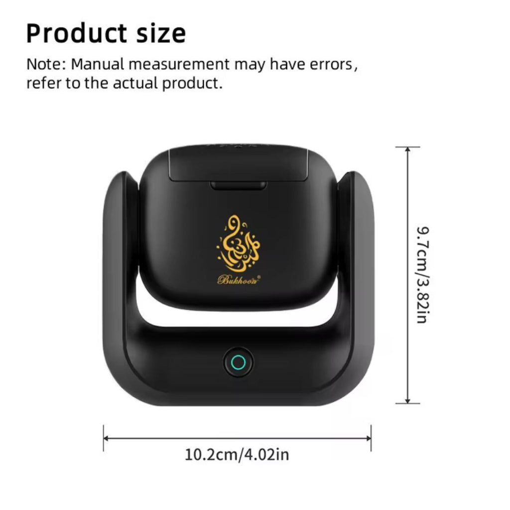 Rechargeable Mini Electronic Incense Burner – Portable Bukhoor Aroma Diffuser