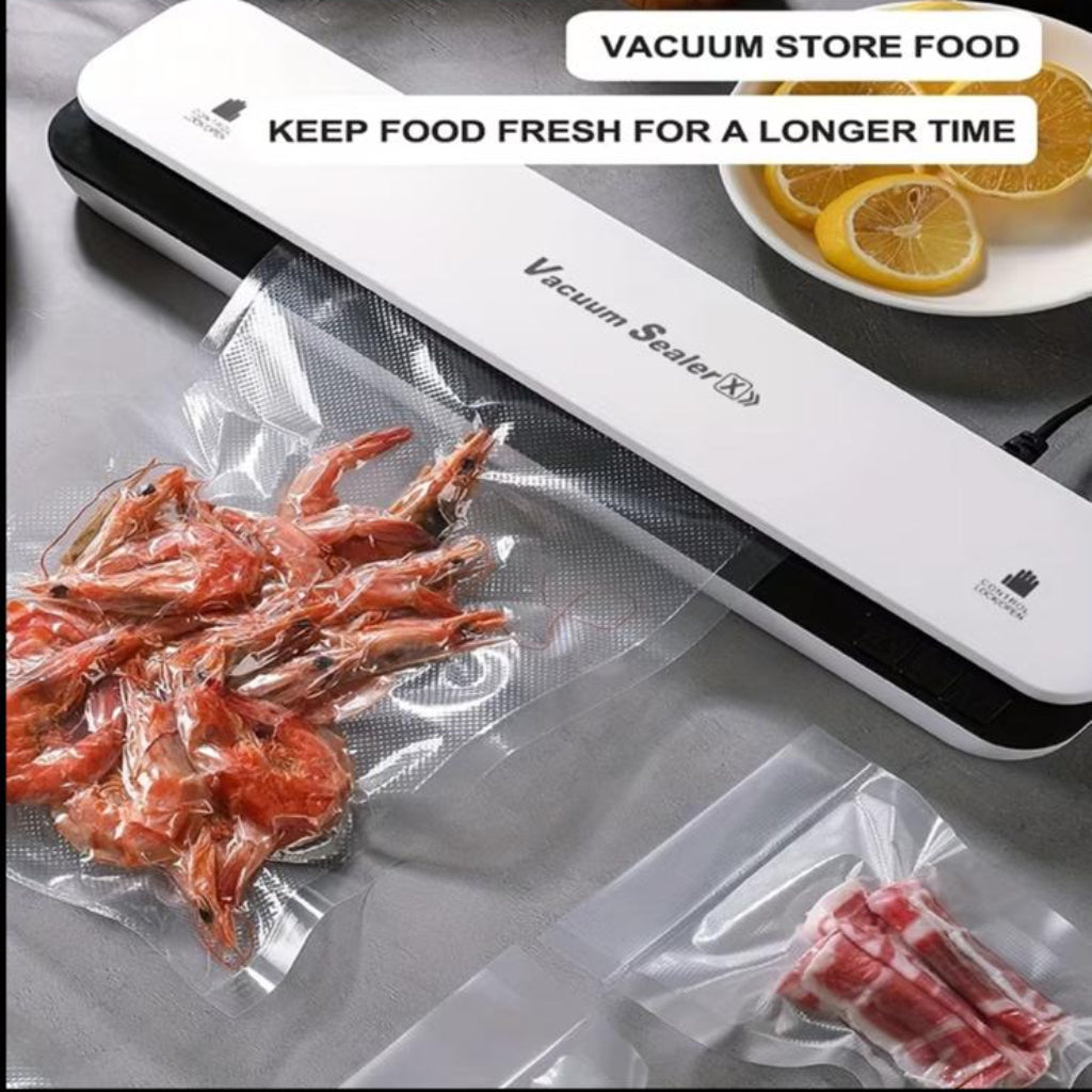 20pcs Vacuum Seal Food Storage Bags – Airtight Kitchen Vacuum Sealer Bags for Meat, Fruits & Vegetables