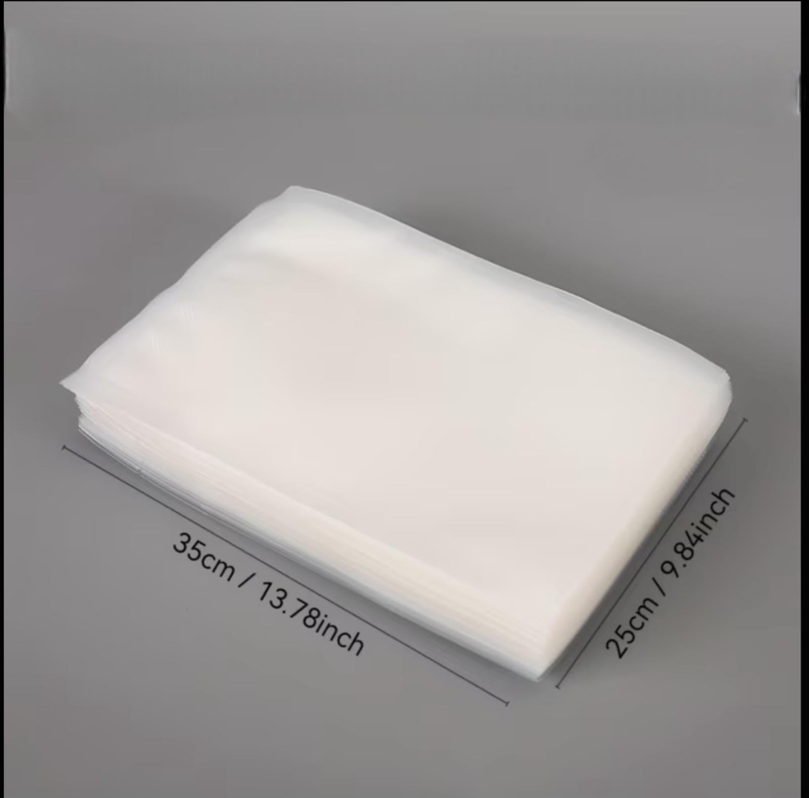 20pcs Vacuum Seal Food Storage Bags – Airtight Kitchen Vacuum Sealer Bags for Meat, Fruits & Vegetables