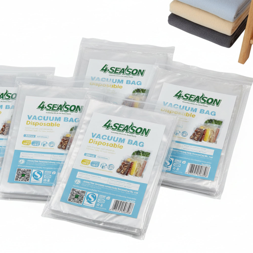20pcs Vacuum Seal Food Storage Bags – Airtight Kitchen Vacuum Sealer Bags for Meat, Fruits & Vegetables