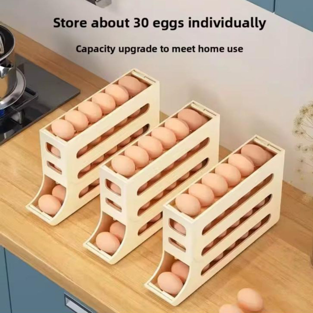 Modern Rolling Egg Storage Box