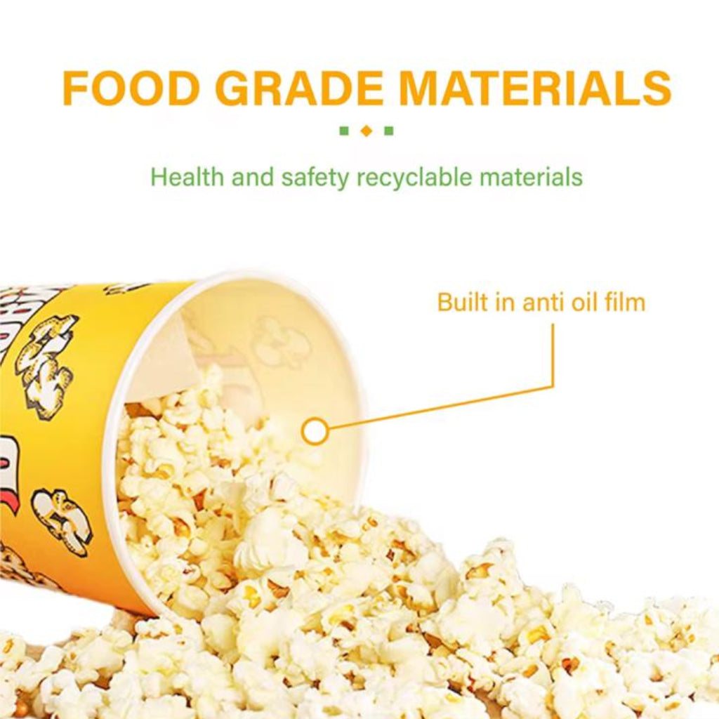 Popcorn Cups – 12 Pcs Set.