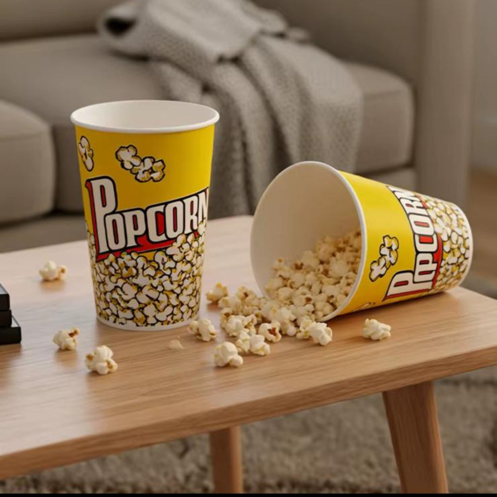 Popcorn Cups – 12 Pcs Set.